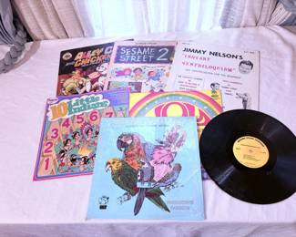 Vintage Children's Record Collection