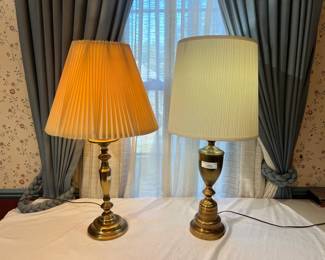 Brass Table Lamps