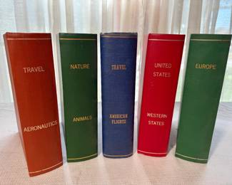 Set of Decorative Book Boxes
