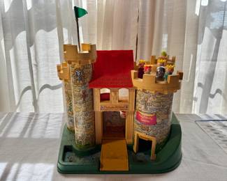 Vintage Fisher Price Castle Set