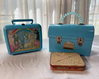 Vintage Wizard of Oz Lunchbox Trio