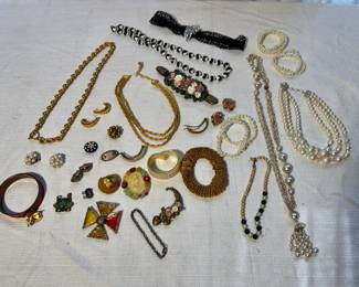Vintage Costume Jewelry Collection