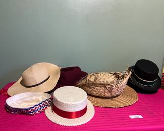Assorted Vintage Hat Collection