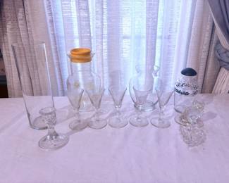 Vintage Glassware Set