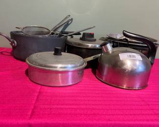 Collection of Stainless Steel Cookware