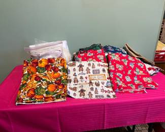 Assorted Holiday Fabric Collection