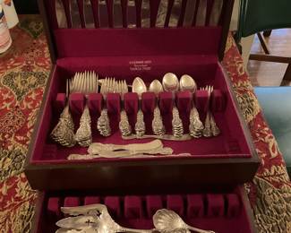 FRANCIS 1stSTERLING FLATWARE SET