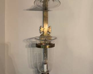 PAIR OF WALL CANDLES