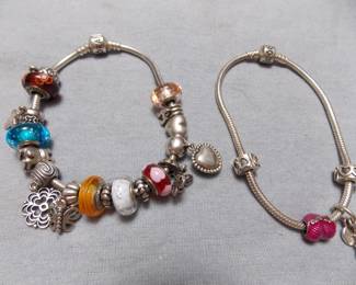2 Pandora bracelets