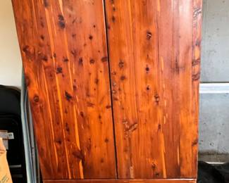 Cedar armoire
