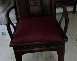 Carved chair