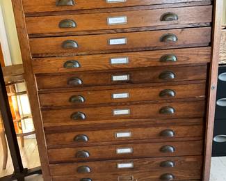 Art or map case