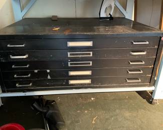 Flat stock cabinet