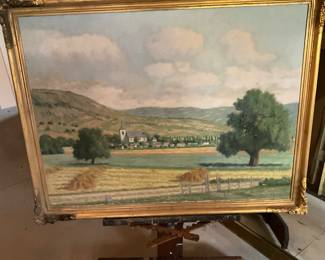20x28in. O/C pastoral