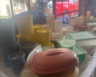 Lots of Tupperware
