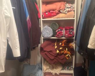 Lots of blankets and pillows