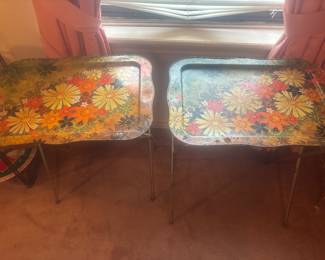 Vintage Lavada tv trays