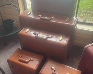 Vintage suitcases