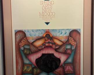 Amado Murilio Peña signed poster 'Celebramos'