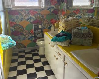 Towels, beddings, etc