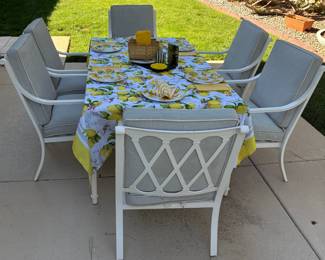 Hanover Willow Way 7 piece dining set