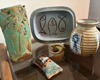 Vintage studio pottery