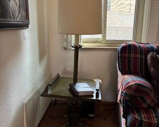MCM sidetable floor lamp