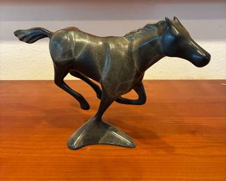 Robert Deurloo 'Wildfire' 7" bronze sculpture 141/1000