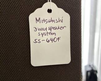 Mitsubishi 3 way speaker system SS-640F