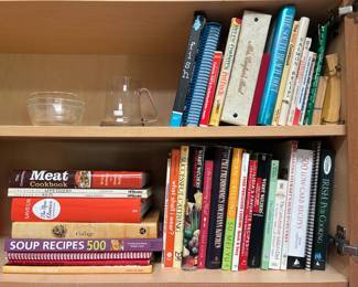 Vintage cooking books