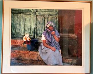 Street vendor, San Miguel de Allende, Mexico photograph