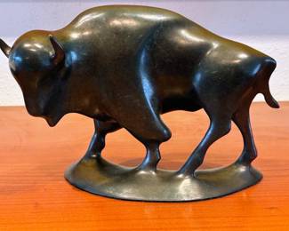 Robert Deurloo 'King Thunder' 7" bronze sculpture 285/1000