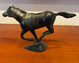 Robert Deurloo 'Wildfire' 7" bronze sculpture - back 141/1000
