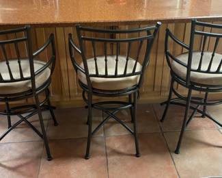Belmont 24" bar stools - 3