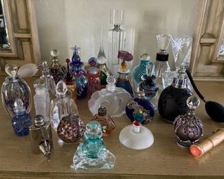 Vintage perfume bottles
