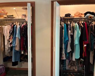 Women's clothes, hats, scarves