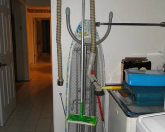 Hoses, and Swifer things, and a very nice ironing board