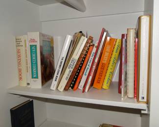 We do have some sewing and cookbooks too