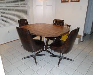 See all four chairs, reunited