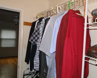 And men's clothing too