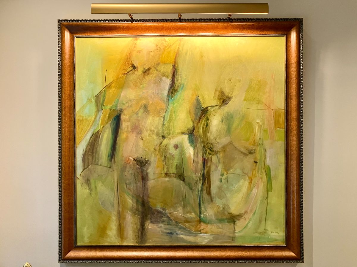 Barbara Evans painting