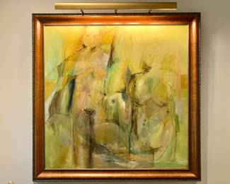 Barbara Evans painting