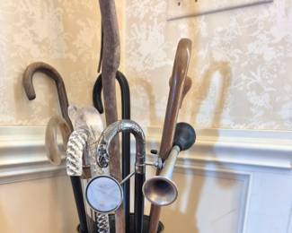 Vintage cane collection