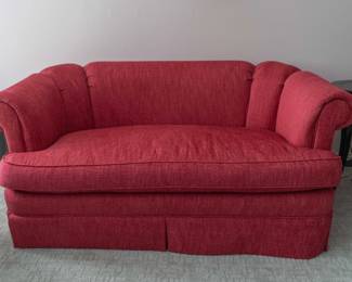 Red couch in great condition
