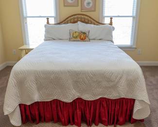 Bedding and bed for sale, mattress not for sale