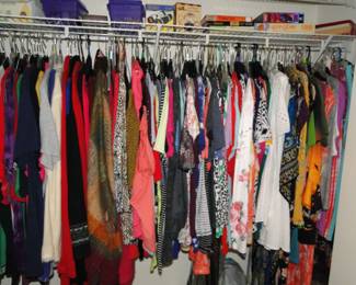 A very fine collection of high end women's clothing