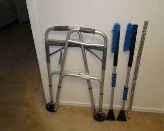 Sorry about this but, you may need a long  reach snow get off my windshield thing