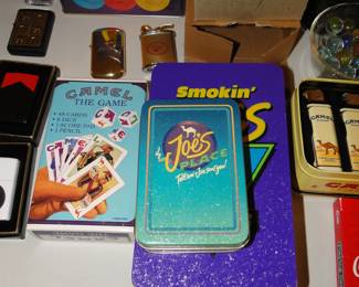 More Camel smoking items
