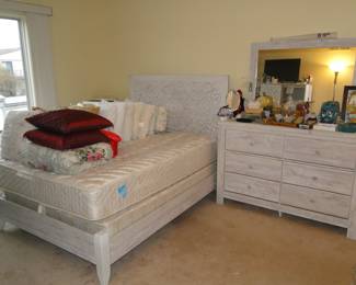 This complete bedroom set is brand new still with tags