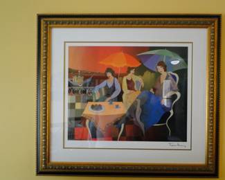 The second in a series of three magnificent framed prints